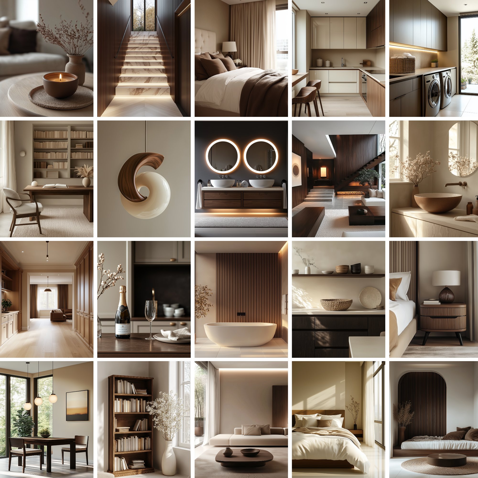 50 Modern Organic Home Stock Photos