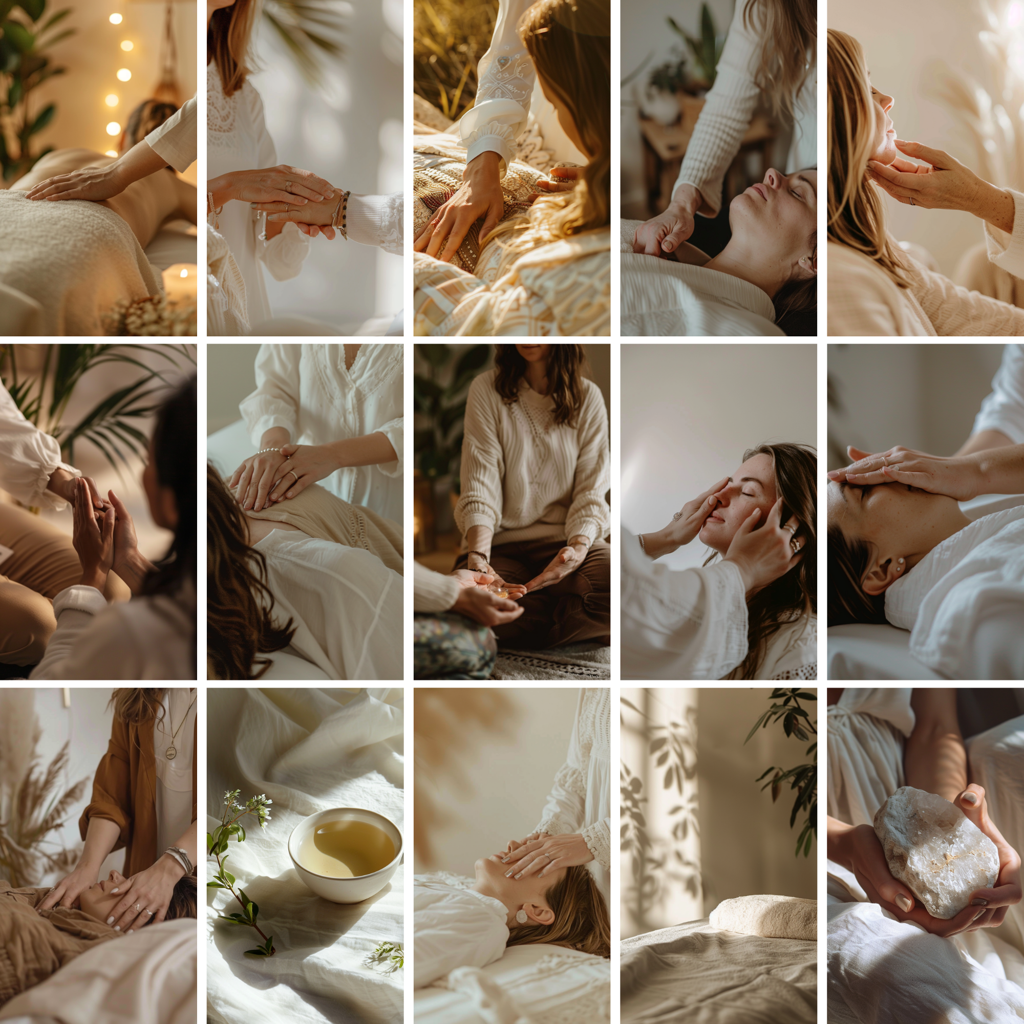 Holistic energy healing stock photos with MRR, offering 80 high-quality images for wellness coaches, reiki masters, and healers.