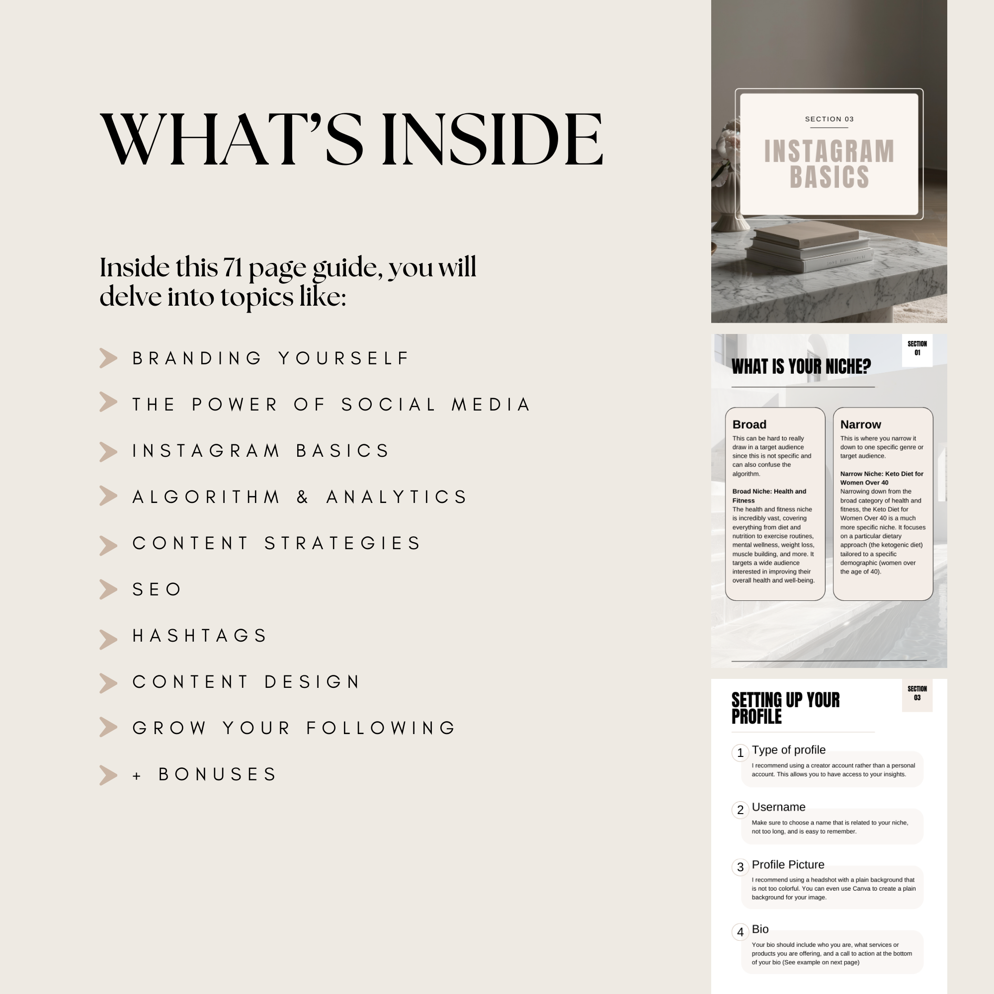 Instagram Growth Guide - Elevate Her Agency