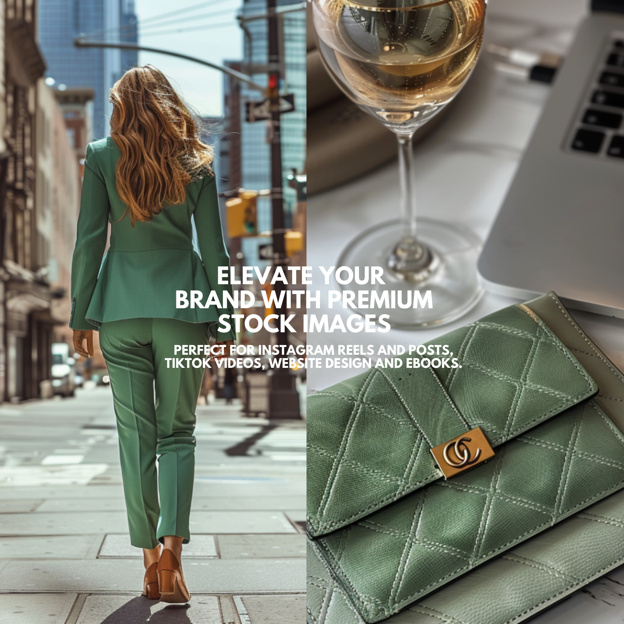 Elevate your brand with premium stock images for Instagram, TikTok, websites, and ebooks. Features luxury fashion, business, and lifestyle themes.