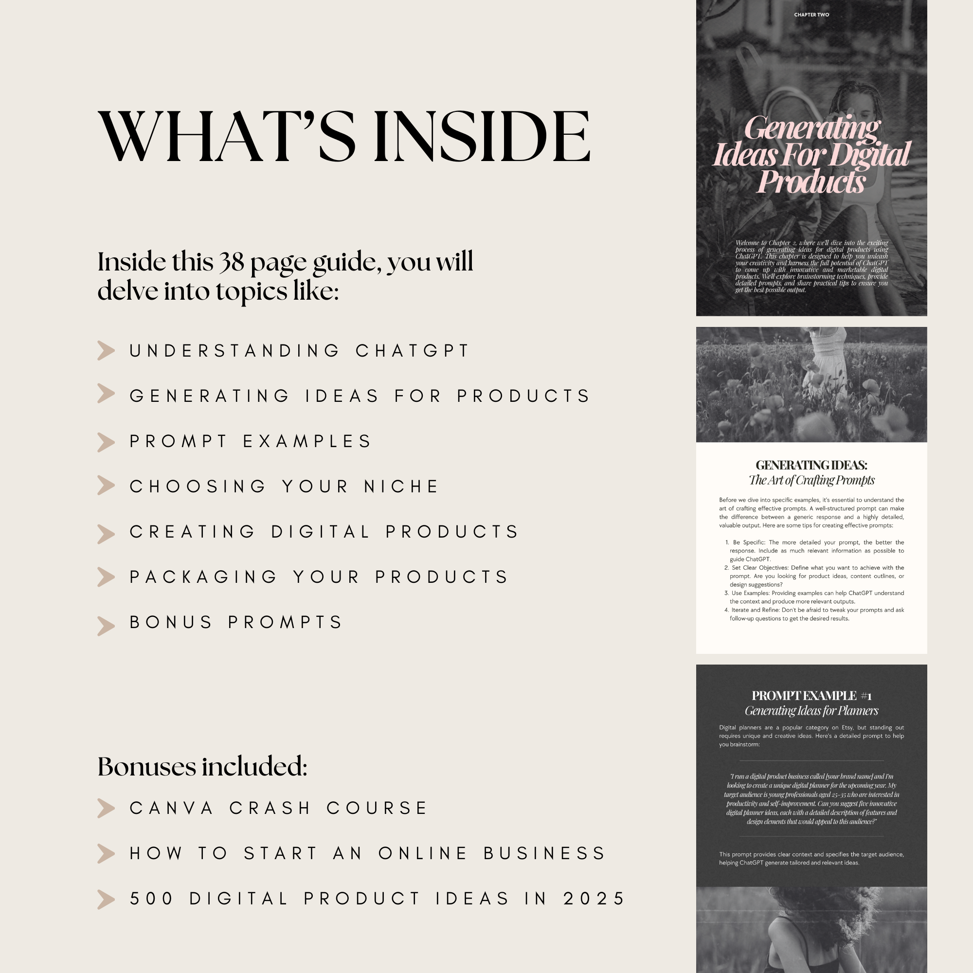 ChatGPT: How To Create Viral Digital Products Guide