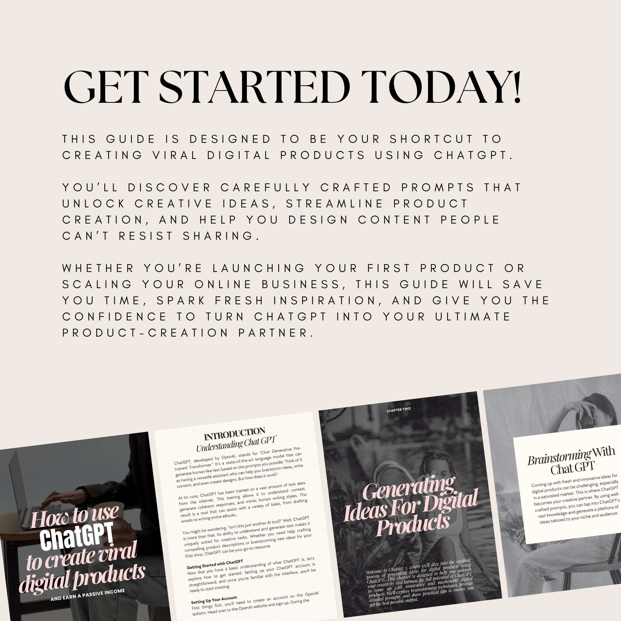 ChatGPT: How To Create Viral Digital Products Guide