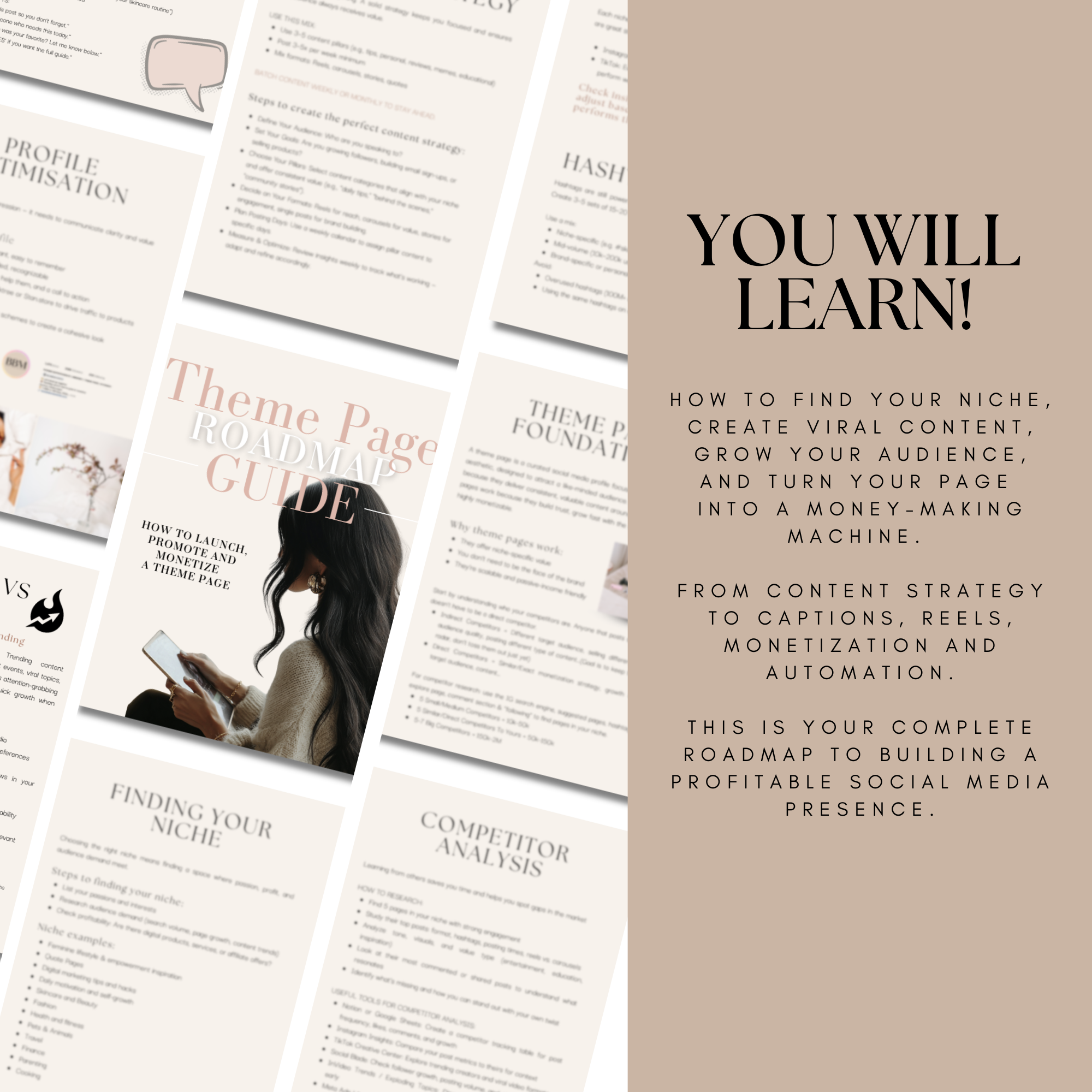 Theme Page Templates & Guide Bundle - Elevate Her Agency