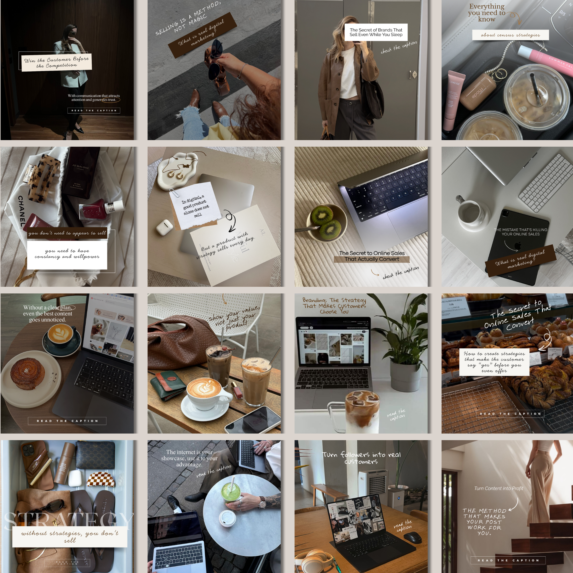 Digital Marketing Instagram Template Bundle