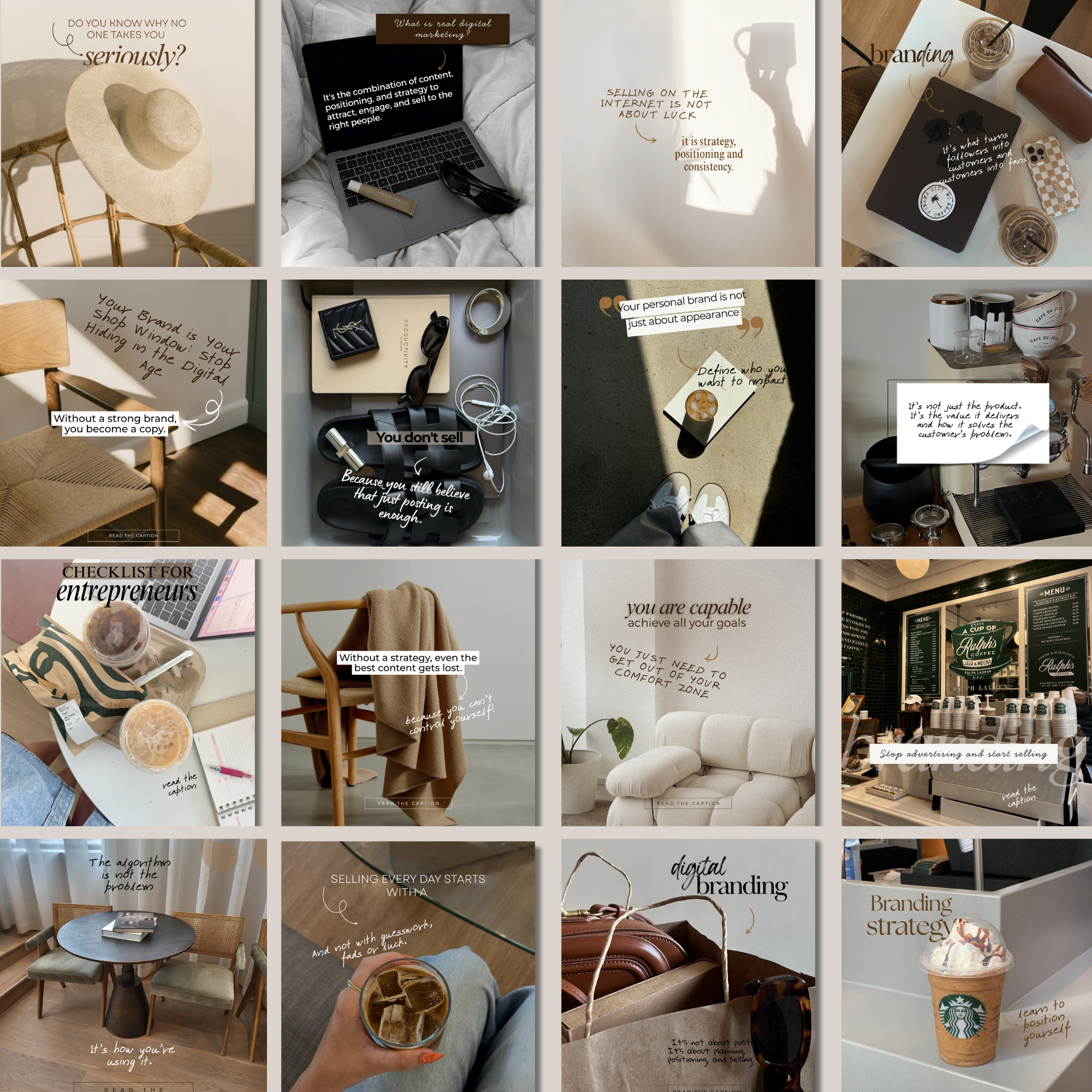 Digital Marketing Instagram Template Bundle