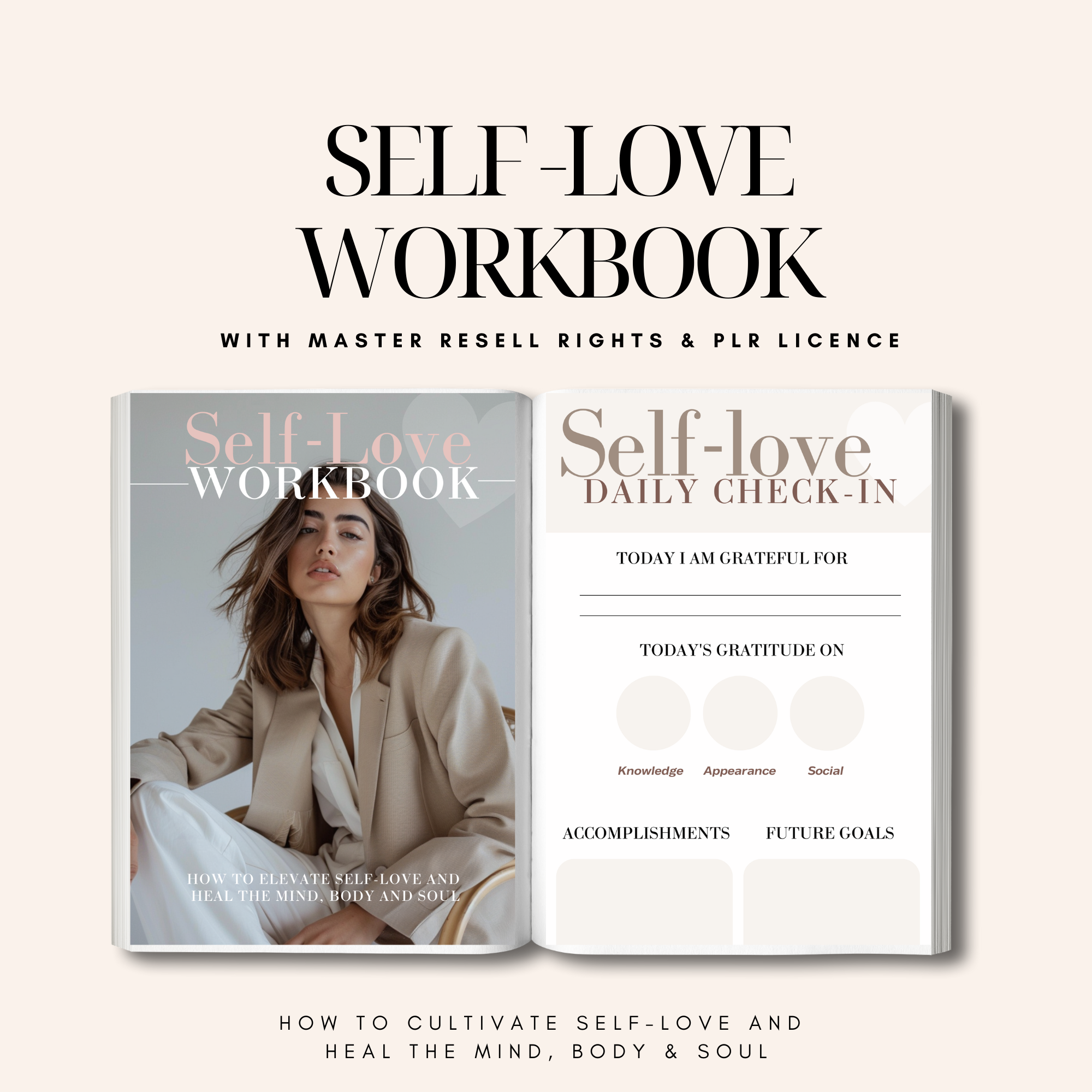 Self Love Workbook - Elevate Her Agency