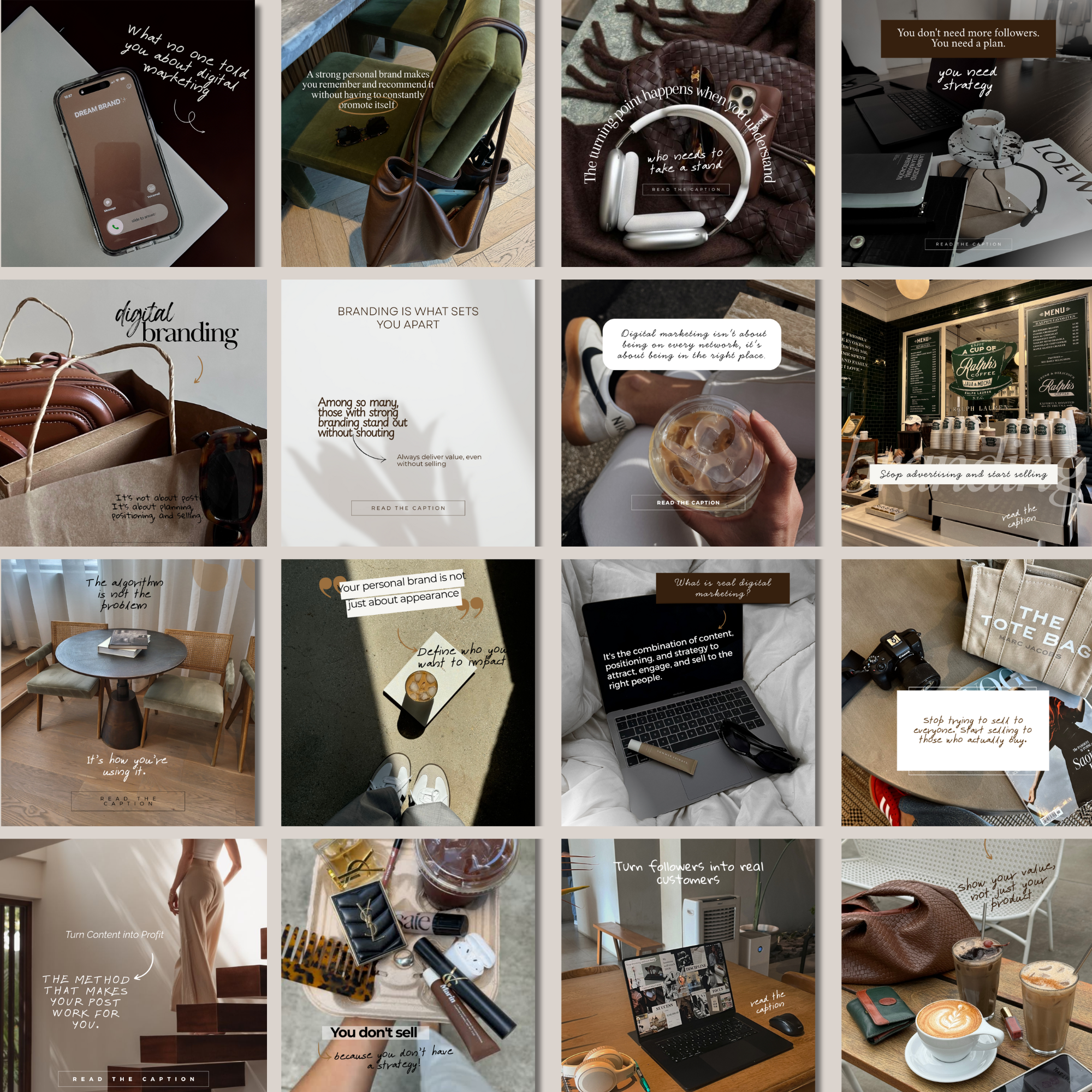 Digital Marketing Instagram Template Bundle