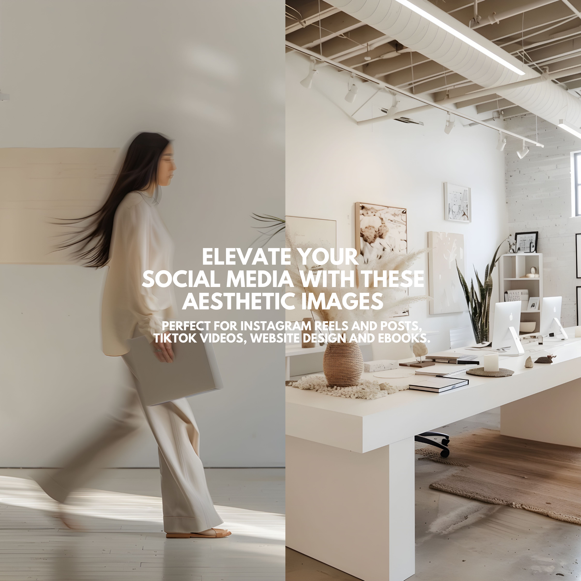 Elevate your social media with aesthetic Girl Boss stock images. Ideal for Instagram, TikTok, website design, and digital marketing.