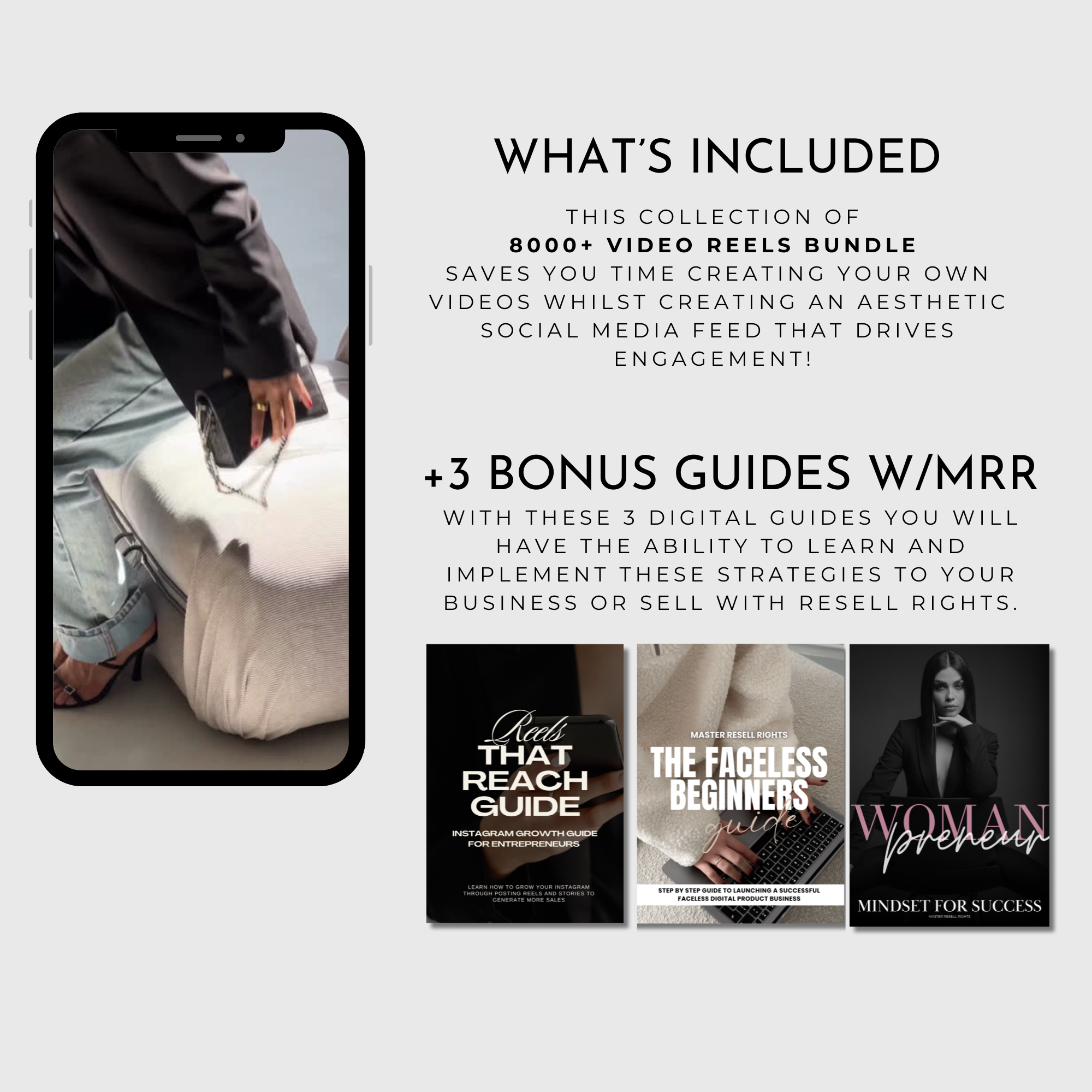 8000+ Aesthetic Video Reels - Elevate Her Agency