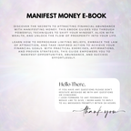 Manifesting money guide: Learn how to attract wealth, abundance, and financial freedom.
