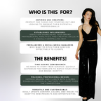 Luxury UGC portfolio website design for creators to showcase their work professionally.