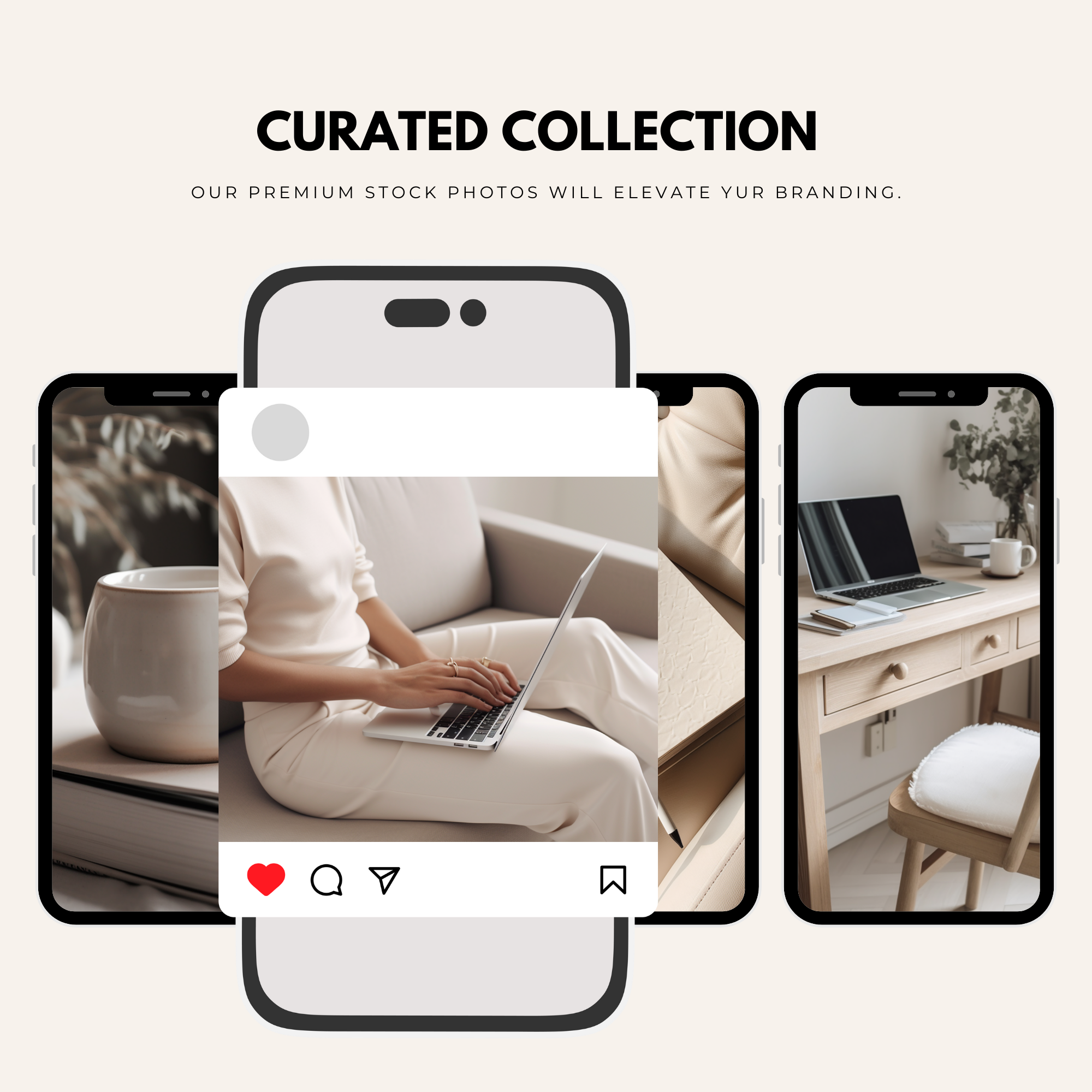 Showcasing high-quality neutral home office stock images designed for branding, marketing, and digital content. Includes MRR and PLR licenses.