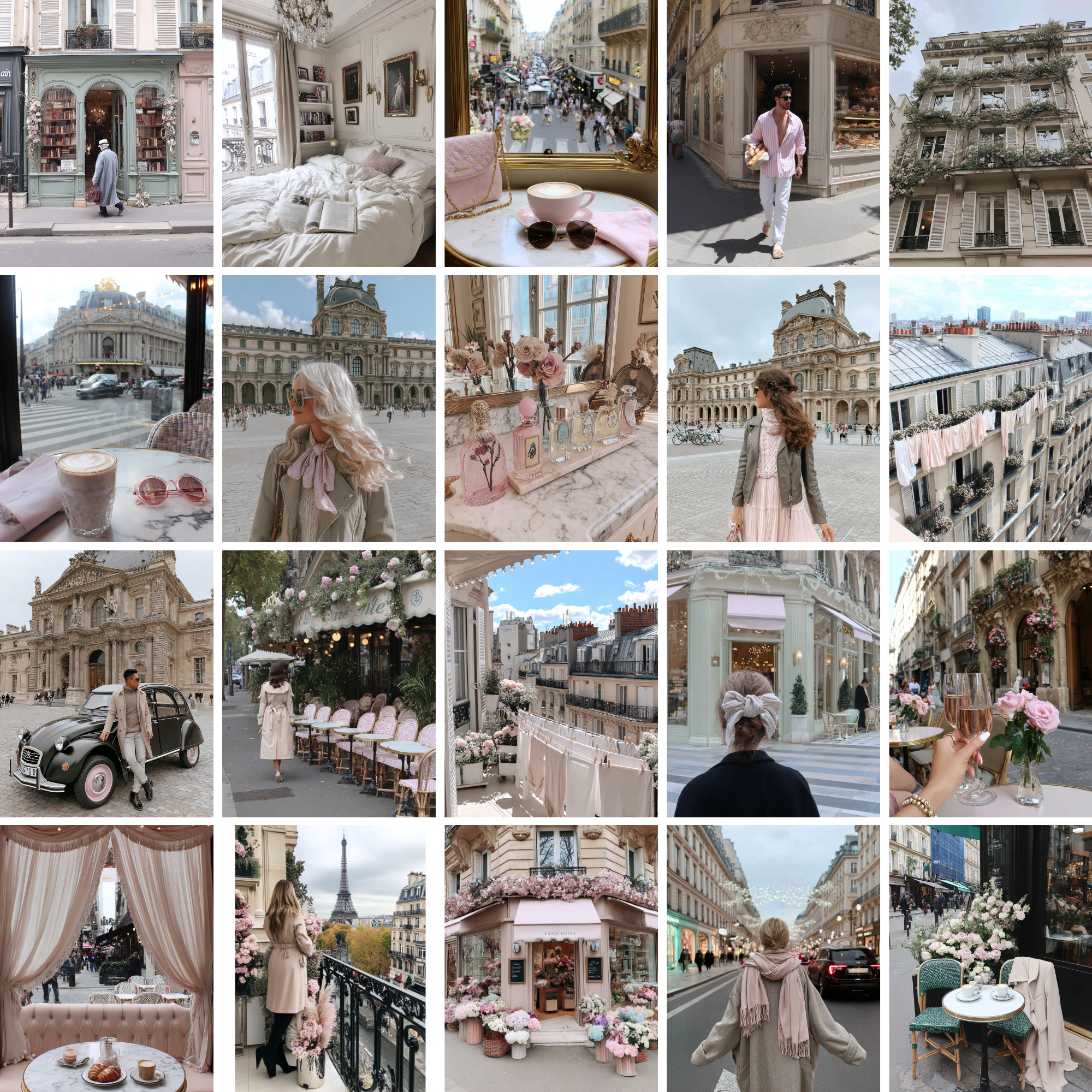 60 French Parisian Stock Photos - Elevate Her Agency