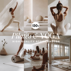 130 Pilates & Yoga Stock Photos