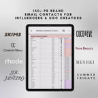 Build partnerships with fashion, beauty, and lifestyle brands using this 150+ brand email list.